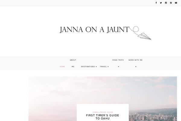 Natalie theme site design template sample