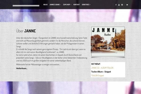 Vocal theme site design template sample