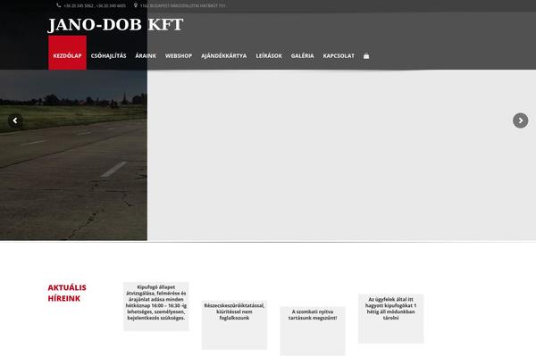 Automotive Child theme site design template sample