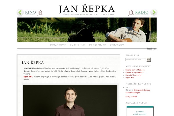 Site using Čeština pro WordPress plugin