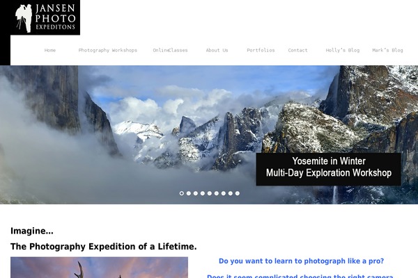 jansenphotoexpeditions.com site used Increat