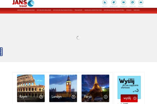 janstravel.pl site used Jans