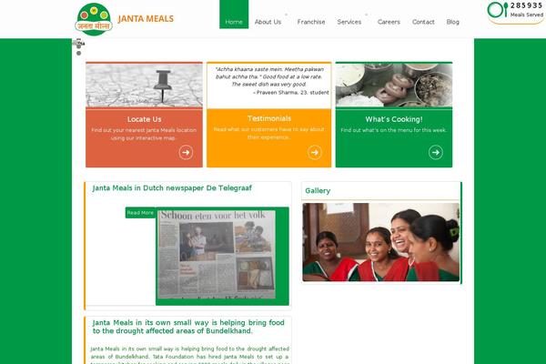 Intuition theme site design template sample