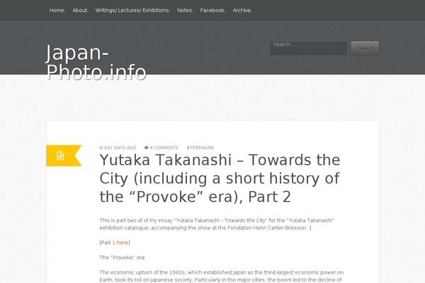 Site using Flickr-highslide plugin