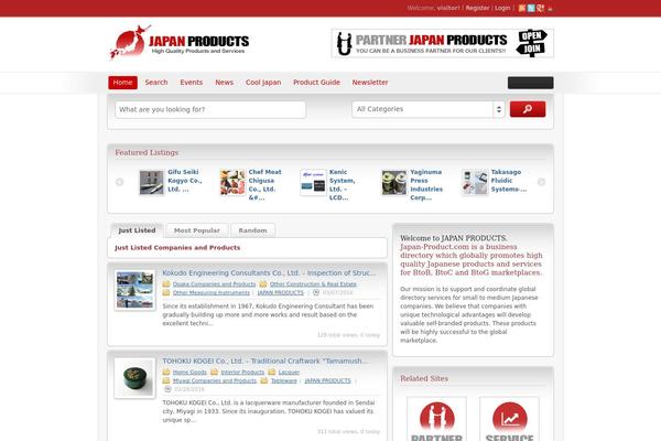Site using Global Translator plugin