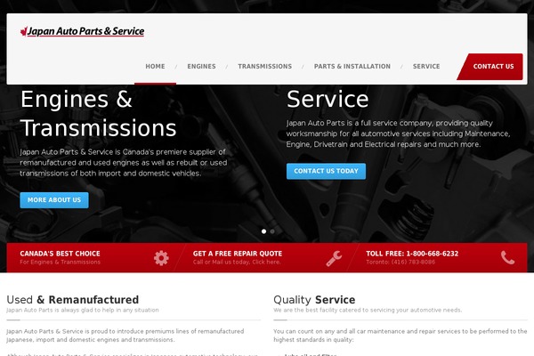CarPress theme site design template sample