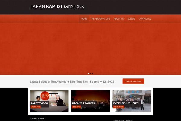Churchope theme site design template sample