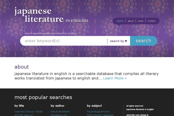 japaneseliteratureinenglish.com site used Japaneselit