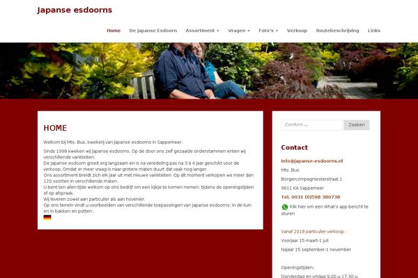 WpF Authority theme site design template sample