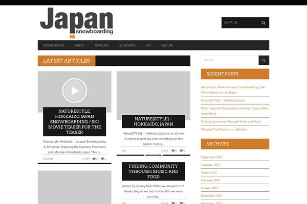 BUCKET theme site design template sample
