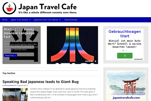 Site using Alpine PhotoTile for Pinterest plugin