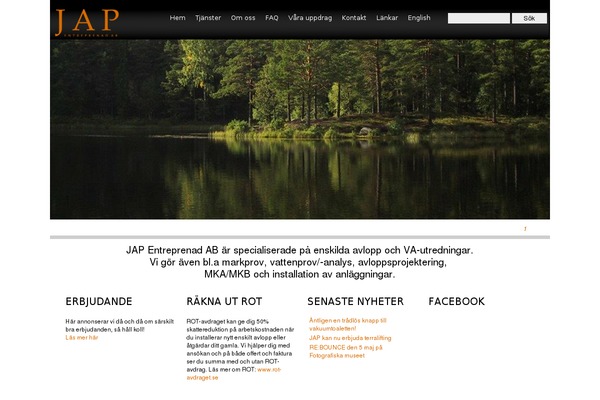 Zenon theme site design template sample