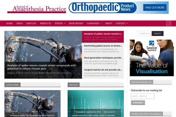 NovoMag theme site design template sample