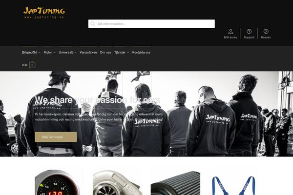Shoptimizer theme site design template sample
