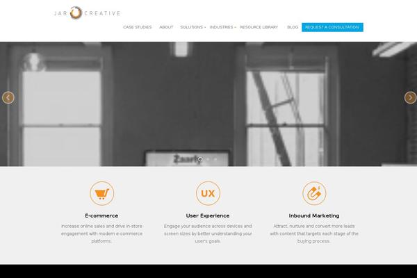 Mineral-child theme site design template sample