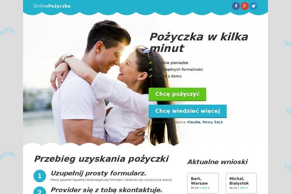 LightBright theme site design template sample