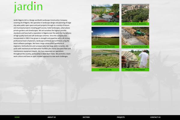 jardin.com site used Tar