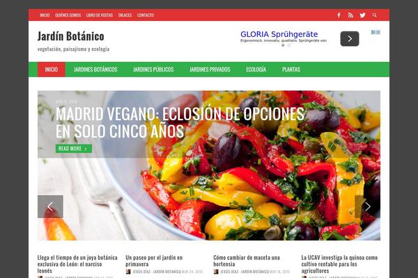 PRESSO theme site design template sample