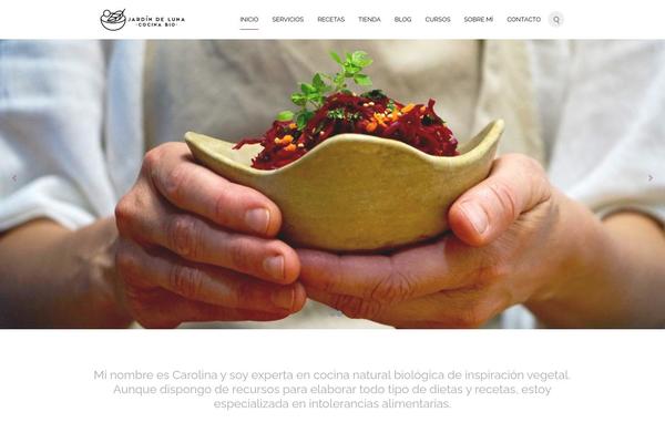 Basil theme site design template sample