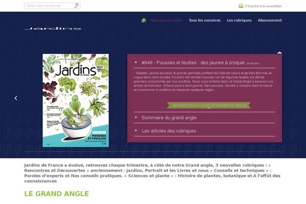 jardinsdefrance.org site used Twentyfourteen-boutique