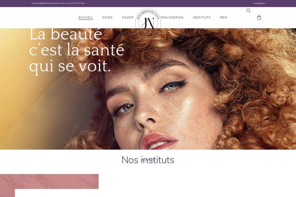 Biagiotti theme site design template sample