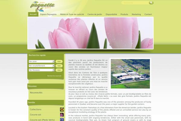Jp theme site design template sample