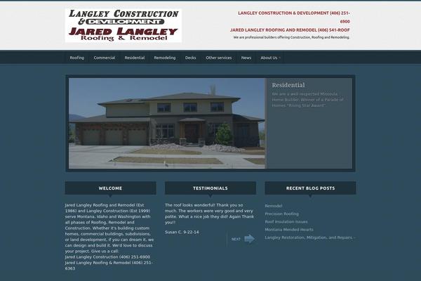 Empire theme site design template sample