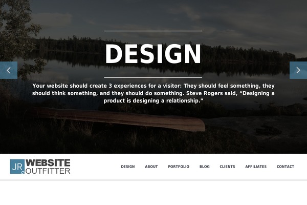 Divi_child theme site design template sample