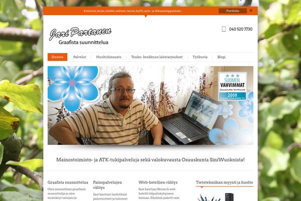 InfoWay theme site design template sample