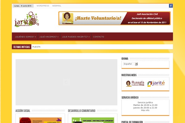 Site using EventON plugin