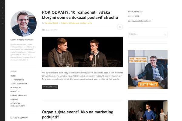 Site using Smart-popup-blaster plugin