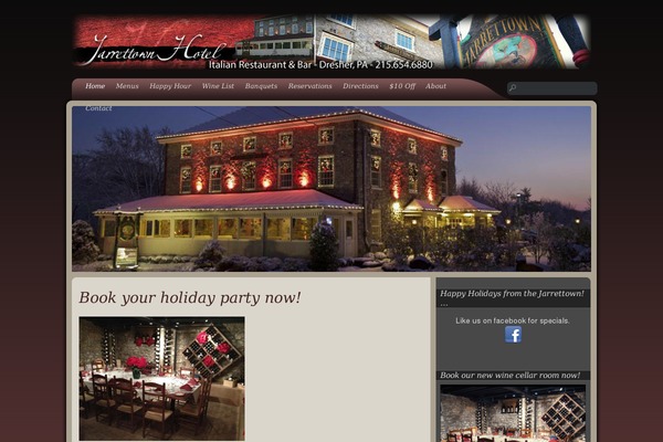 Evening Shade theme site design template sample