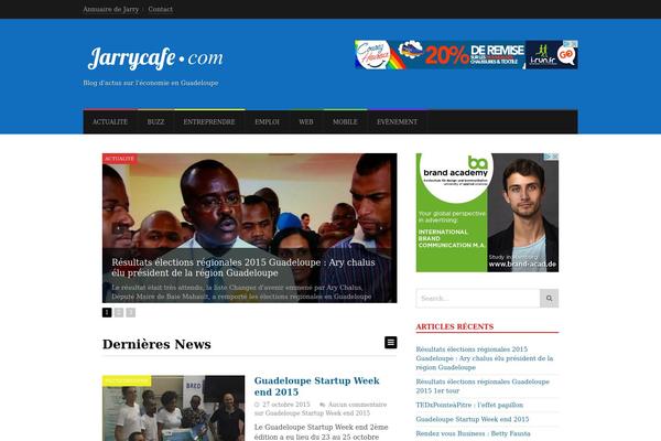 Spartan theme site design template sample