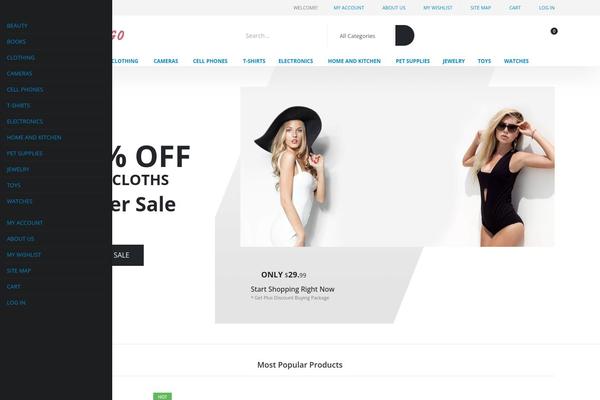 Site using YITH WooCommerce Ajax Search plugin