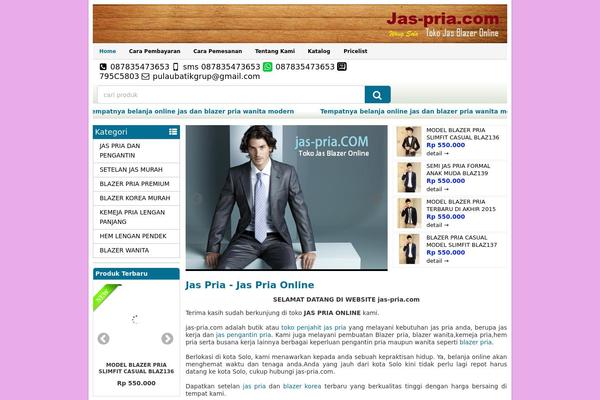 WP-Grosir theme site design template sample