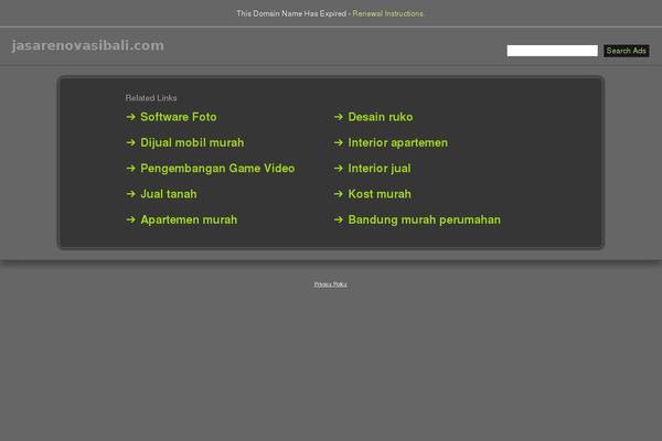 Theron Lite theme site design template sample