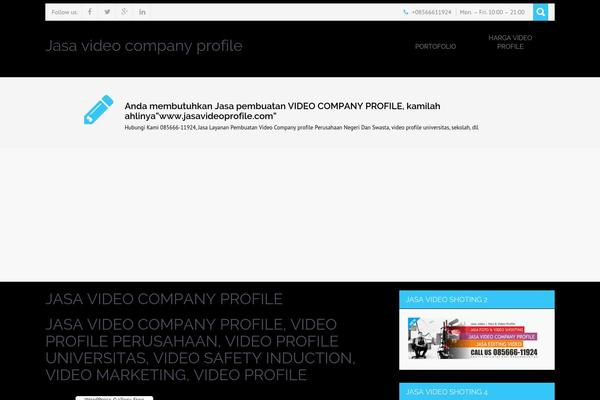 jasavideoprofile.com site used Kraft Lite