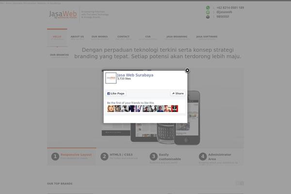 SmartStart theme site design template sample