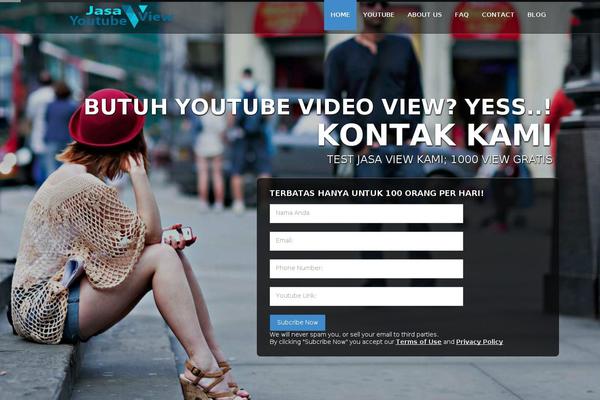 Bivio theme site design template sample