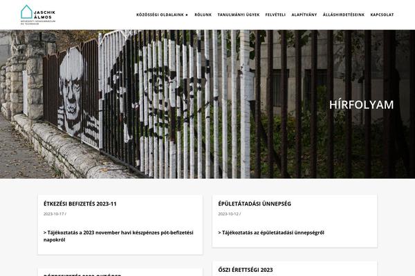 Ibuki theme site design template sample