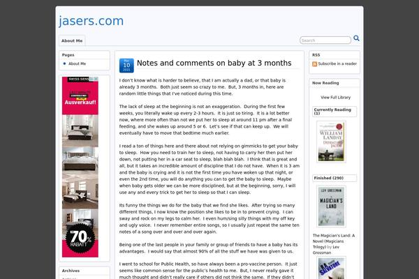 Suffusion theme site design template sample