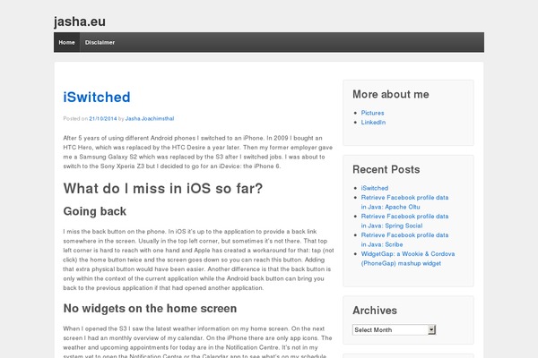 Site using Bookmarklet plugin