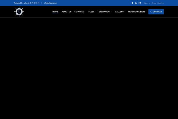 Blade theme site design template sample