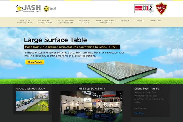 jashmetrology.com site used Jash