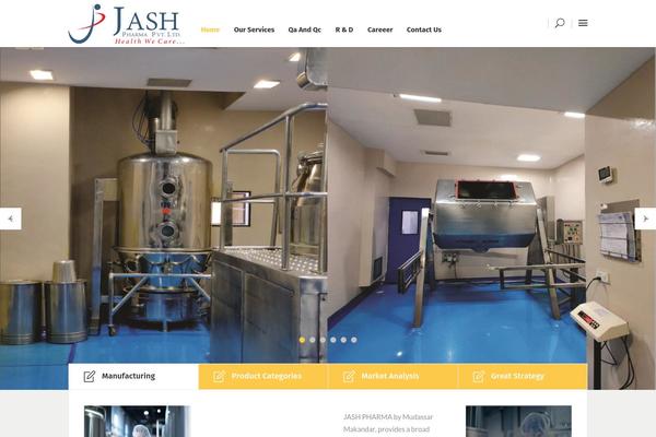 Industrialist-child theme site design template sample