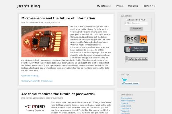 Site using AIR Badge plugin