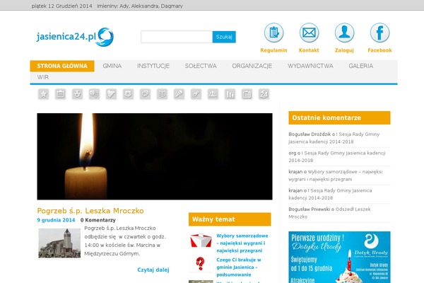 Iconic One theme site design template sample
