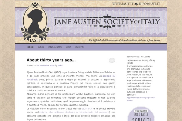 Site using Socials Ignited plugin