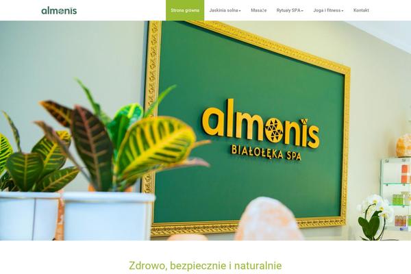 Spasalon theme site design template sample