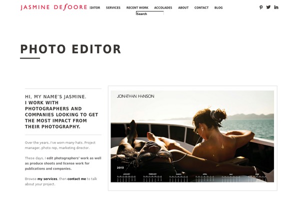 jasminedefoore.com site used Anthe